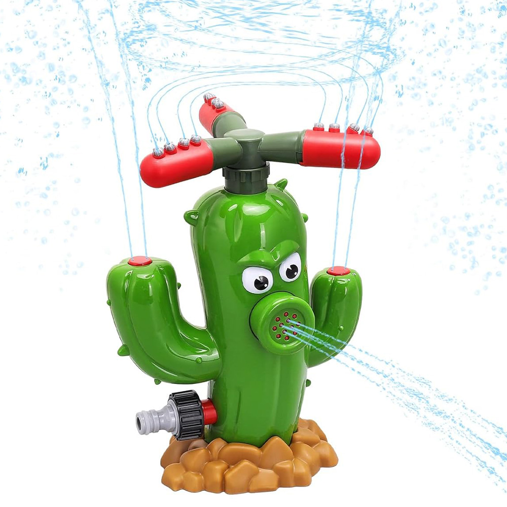 Gardening Tools For Beginners - Water Spray Toy Cactus Sprinkler Outdoor