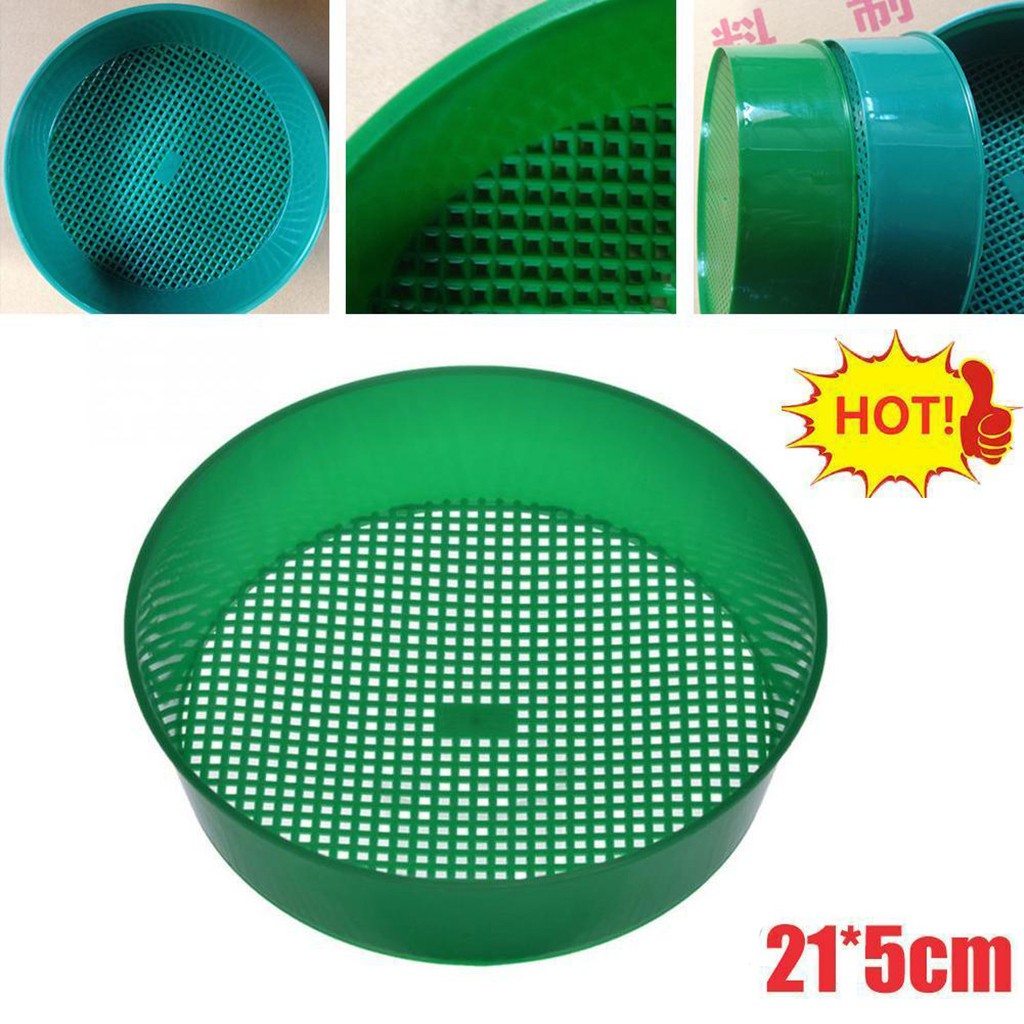 Gardening Tools And Equipment - Plastic Garden Sieve Home Garden Tool