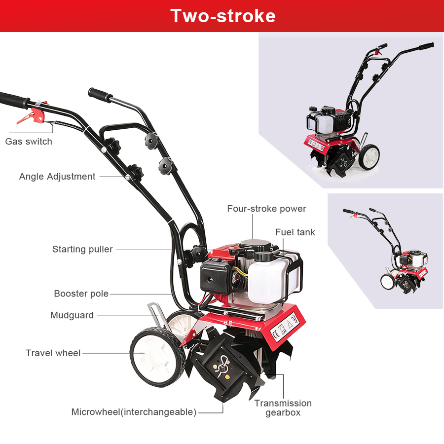 Tungfull Petrol Micro Cultivat - огляд і ціна Gardening Tools And Equipment