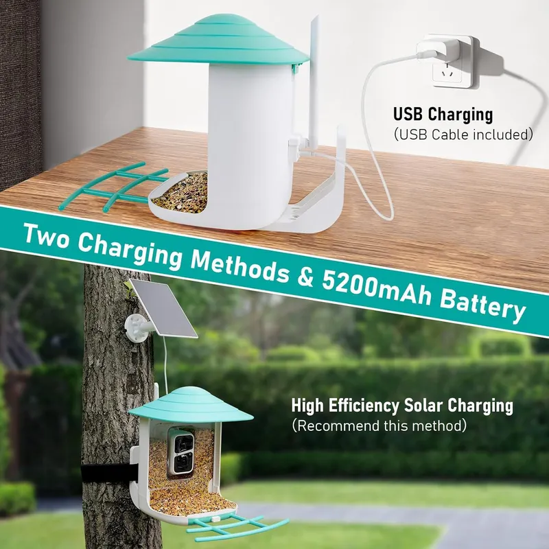 Smart Bird Feeder Camera with  - огляд і ціна Gardening Tools Video