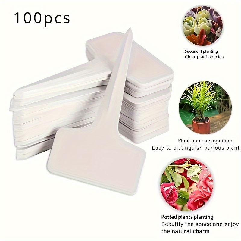 20/120pcs Durable T-Shaped Pla - огляд і ціна Gardening Tools Labeled