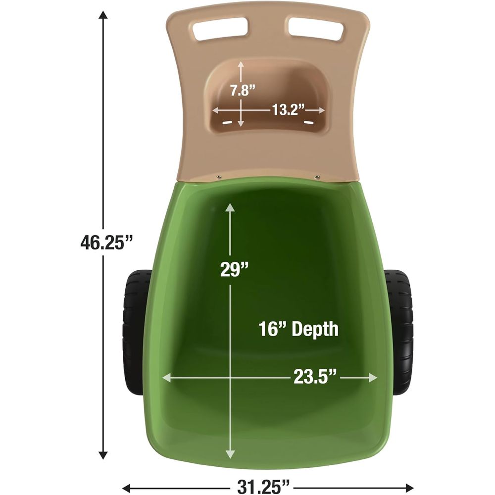 Durable Wheelbarrow with Garde - огляд і ціна Gardening Tools Made In Usa