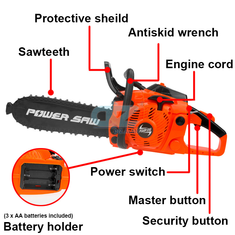 Kids Tools Power Chainsaws Ele - огляд і ціна Gardening Tools For Beginners