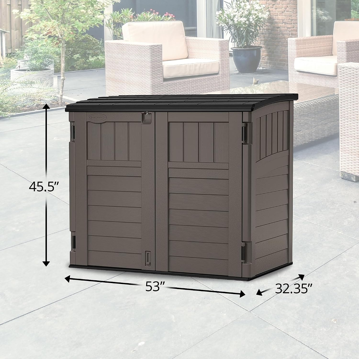 Outdoor Storage Shed For Backy - огляд і ціна Gardening Tools And Equipment