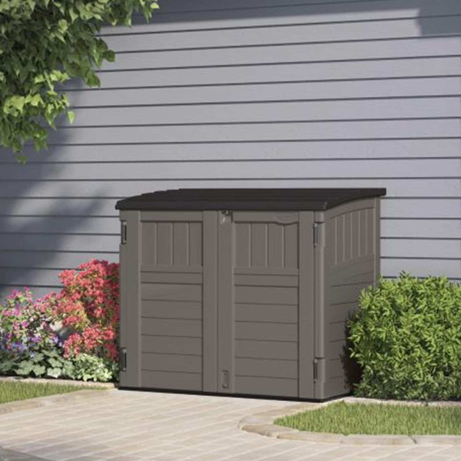 Outdoor Storage Shed For Backy - огляд і ціна Gardening Tools And Equipment