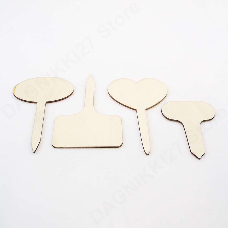 10x T-Type Wooden Plant Labels - огляд і ціна Gardening Tools Labeled