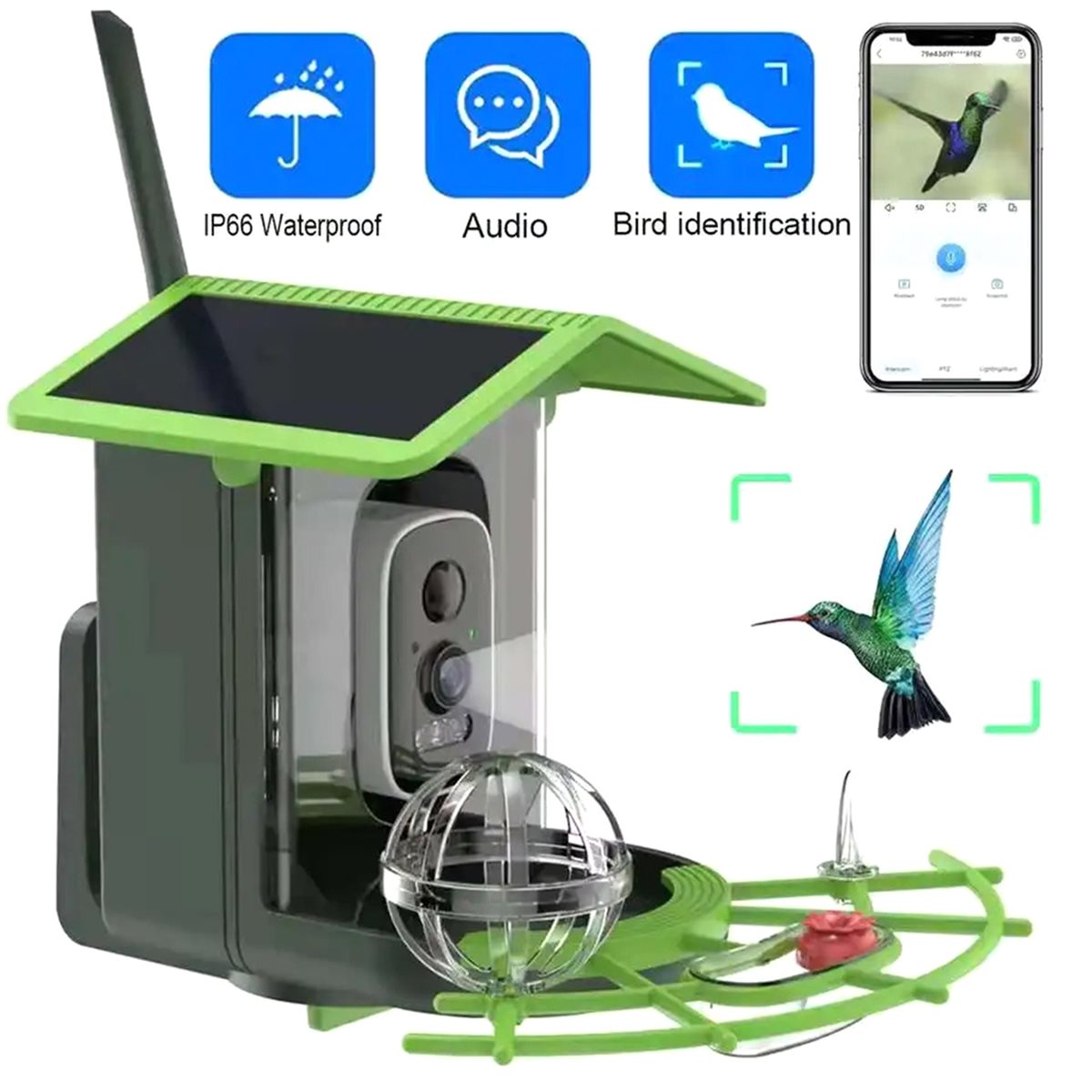 ABPP Smart Bird Feeder Camera  - огляд і ціна Gardening Tools Video