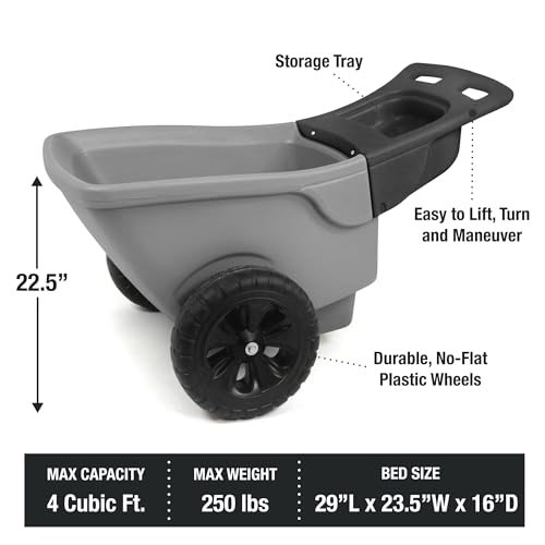 Easy Haul Durable Wheelbarrow  - огляд і ціна Gardening Tools Made In Usa