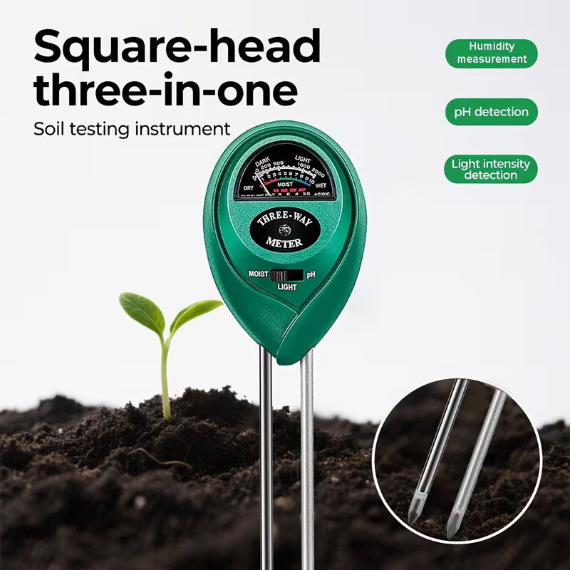 3-in-1 Soil Tester (Moisture,  - огляд і ціна Gardening Tools And Equipment