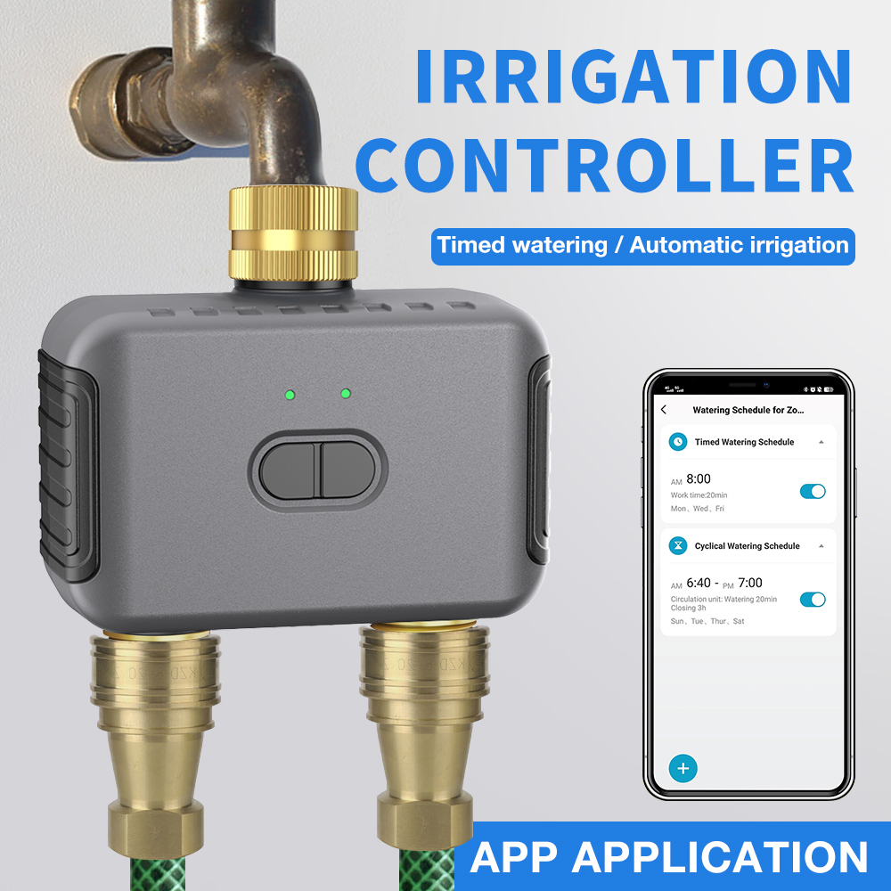 Tuya 2 Zone Watering Timer Gar - огляд і ціна Gardening Tools And Equipment